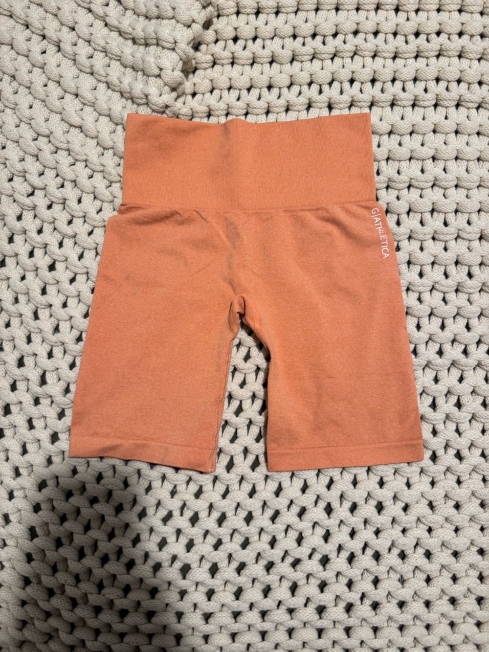 High-Waist Athletic Biker Shorts